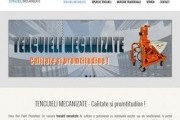 Tencuieli aplicate mecanizat
