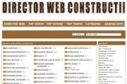 Director web pentru domeniul constructiilor